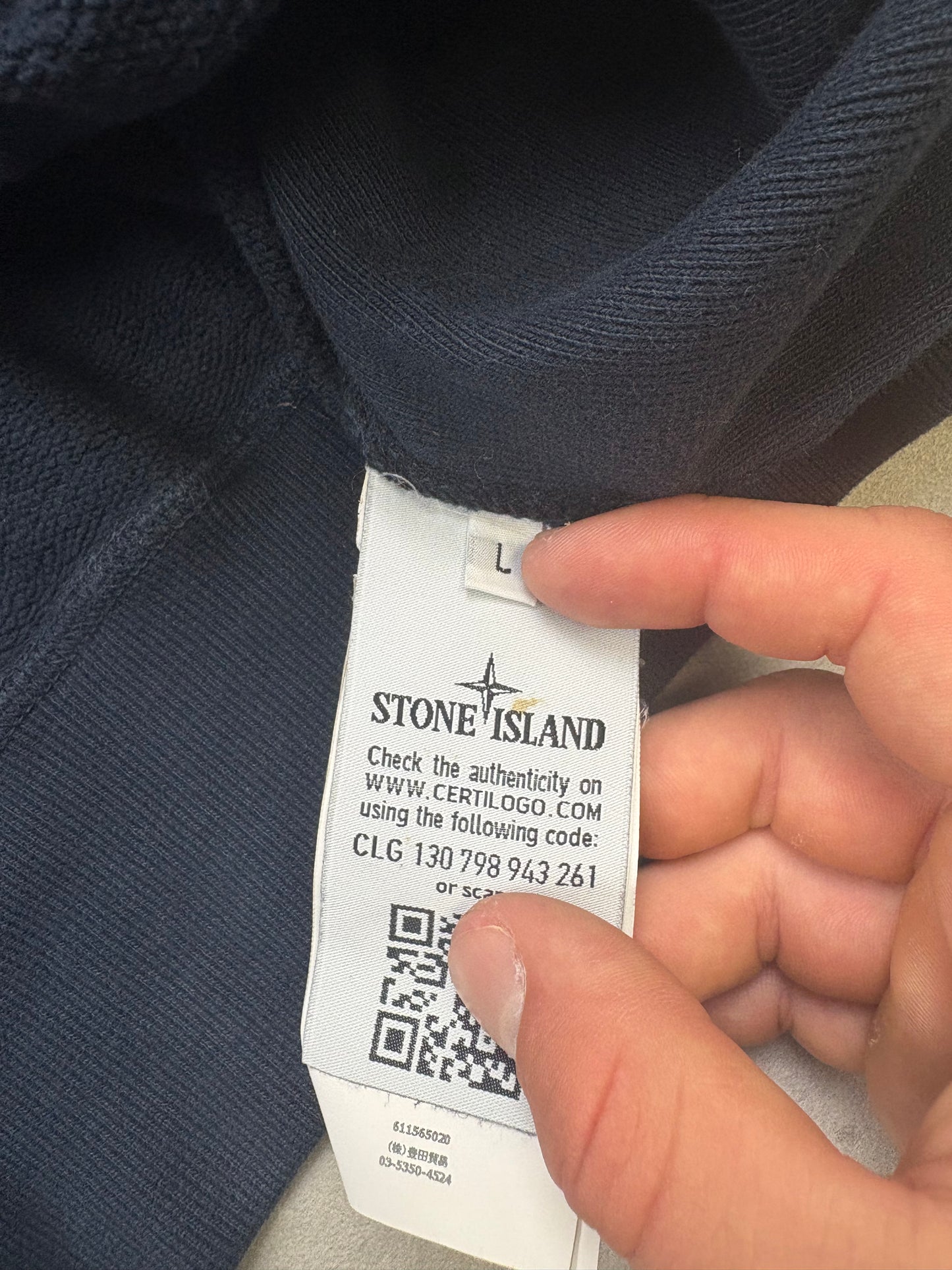 Stone Island Half-Zip (L)