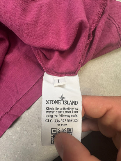 Stone Island Longsleeve Logo Patch (L)