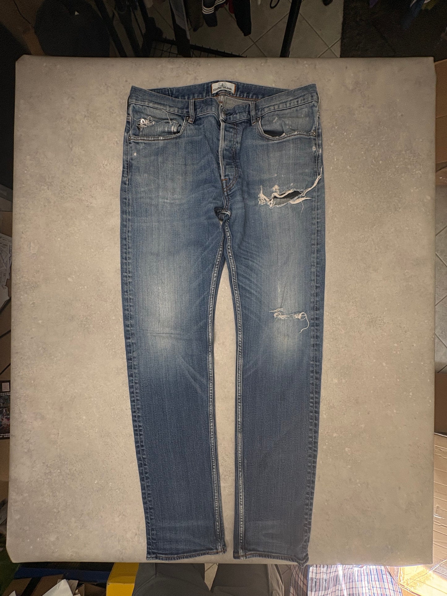 Stone Islands Jeans mit Patch (W36)