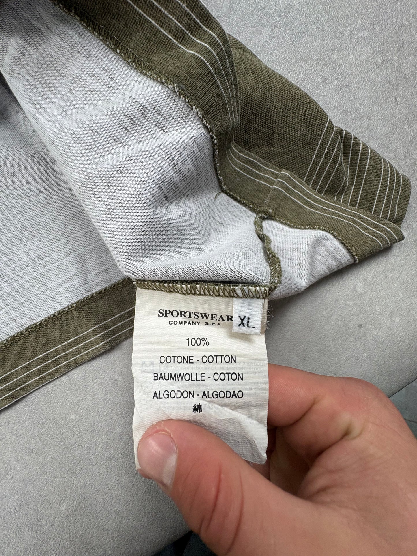 Stone Island Poloshirt Piqué 1998  (XL)