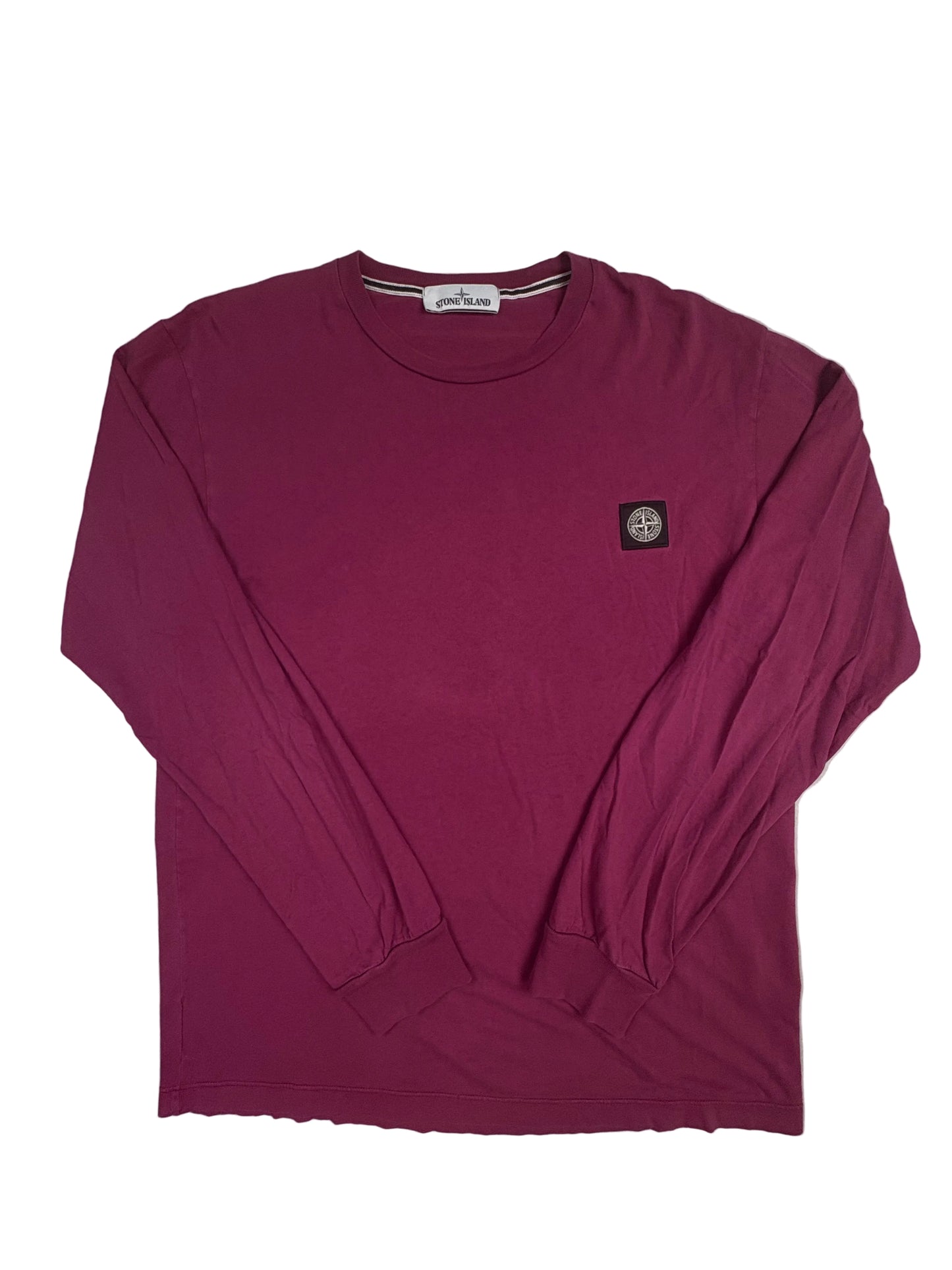 Stone Island Longsleeve Logo Patch (L)
