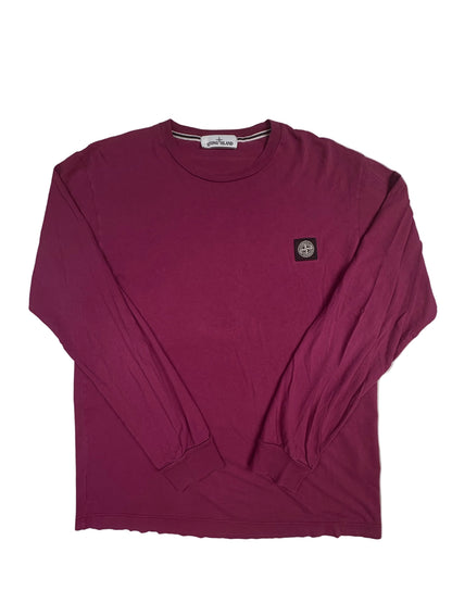 Stone Island Longsleeve Logo Patch (L)