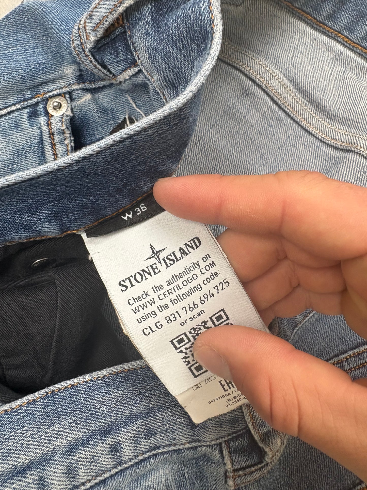Stone Islands Jeans mit Patch (W36)