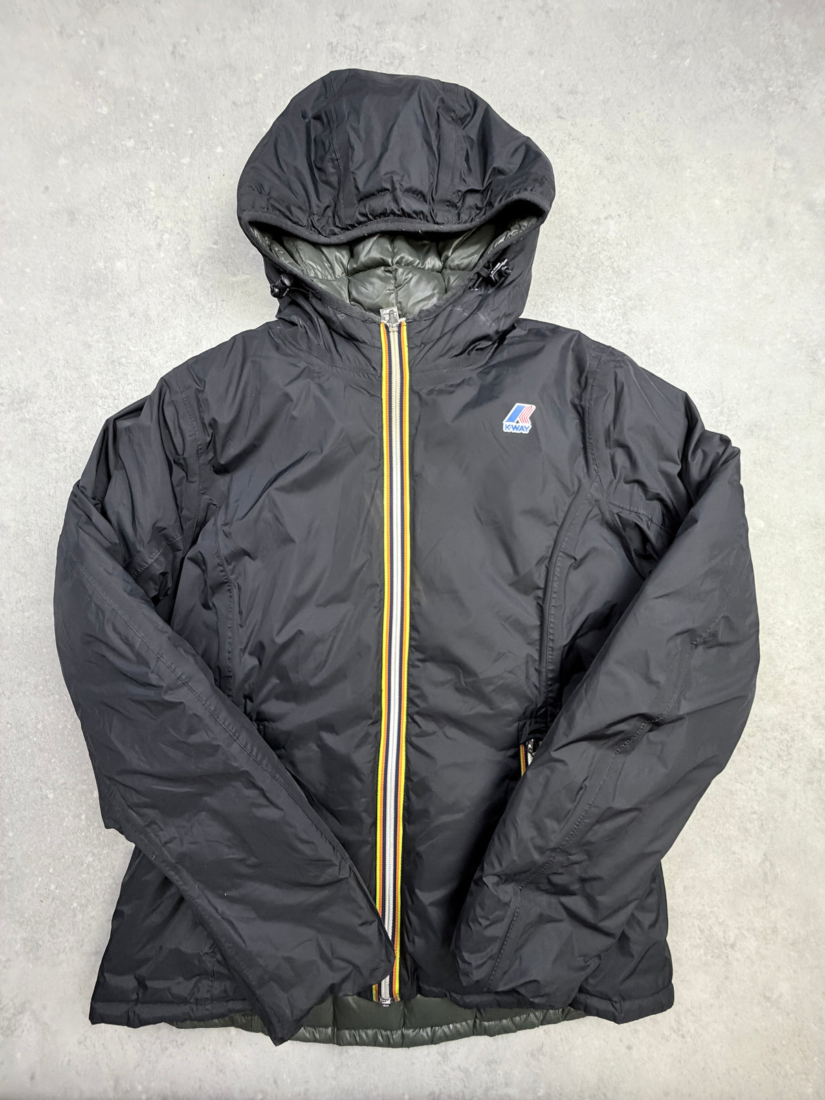 K-WAY Winterjacke Wendebar (XS)