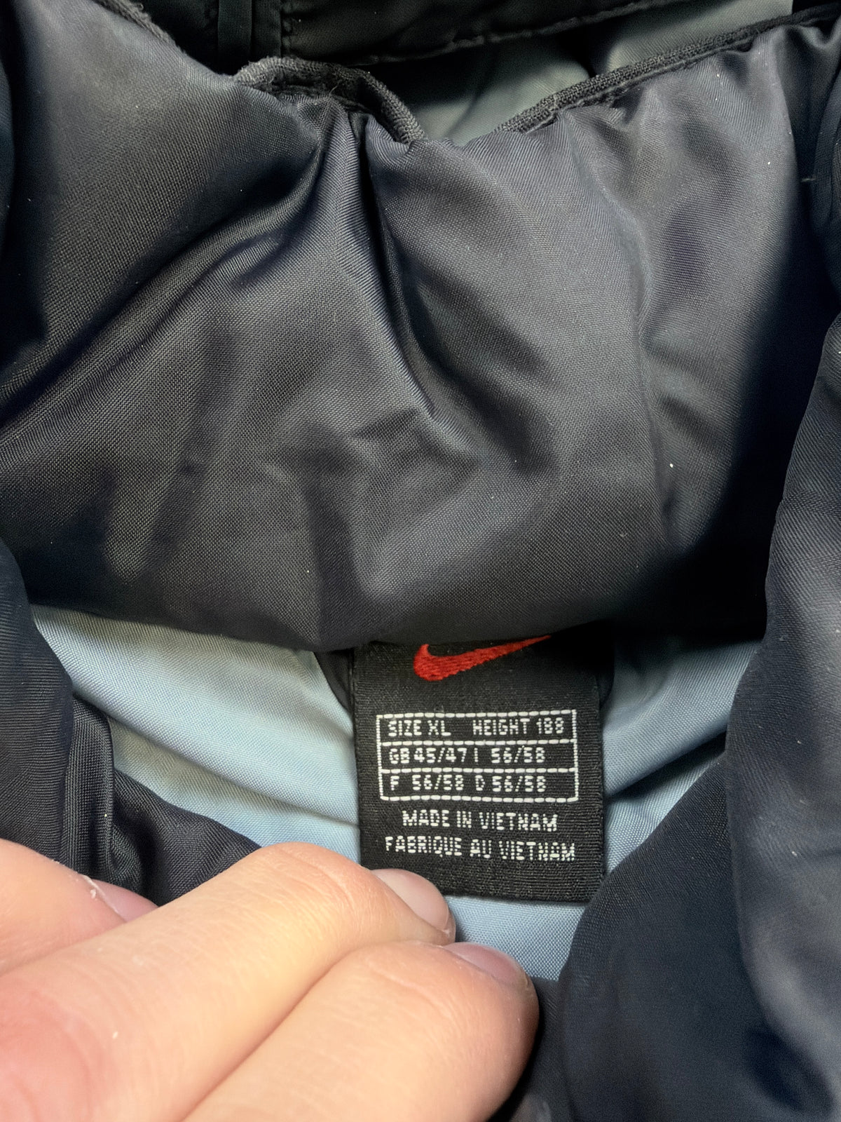 Vintage Nike Puffer Winterjacke (XL)