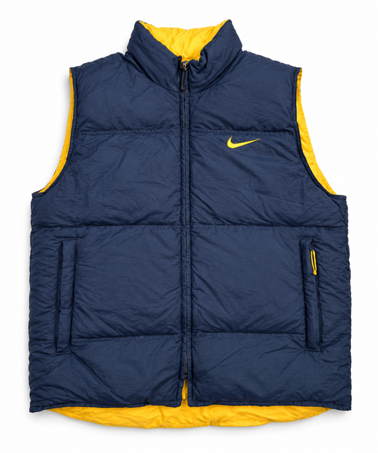 Vintage Nike Weste Wendebar (M)