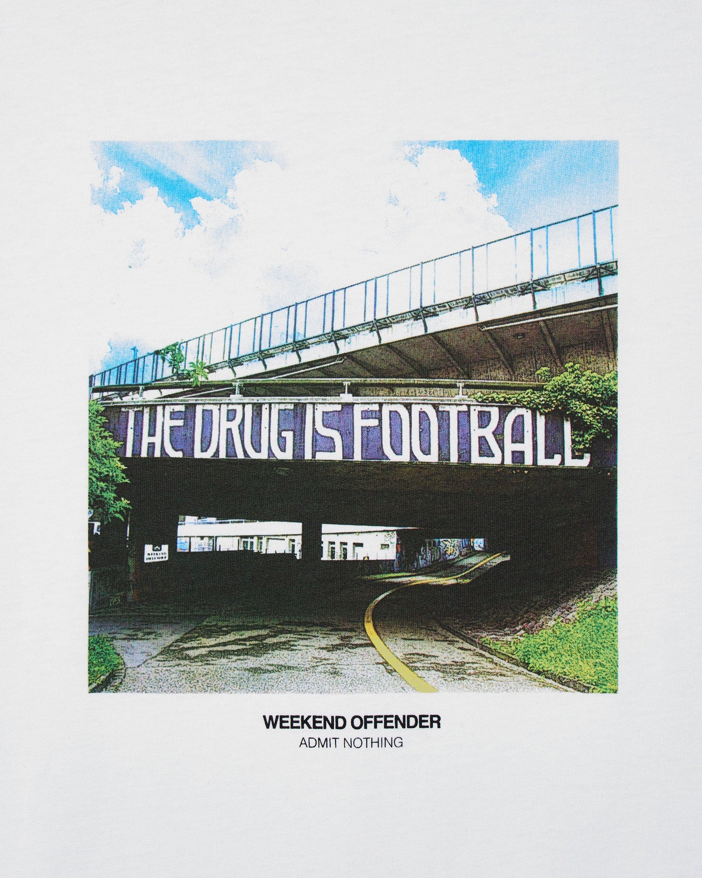 The Drug Graphic T-Shirt Weiß (S-XXL)