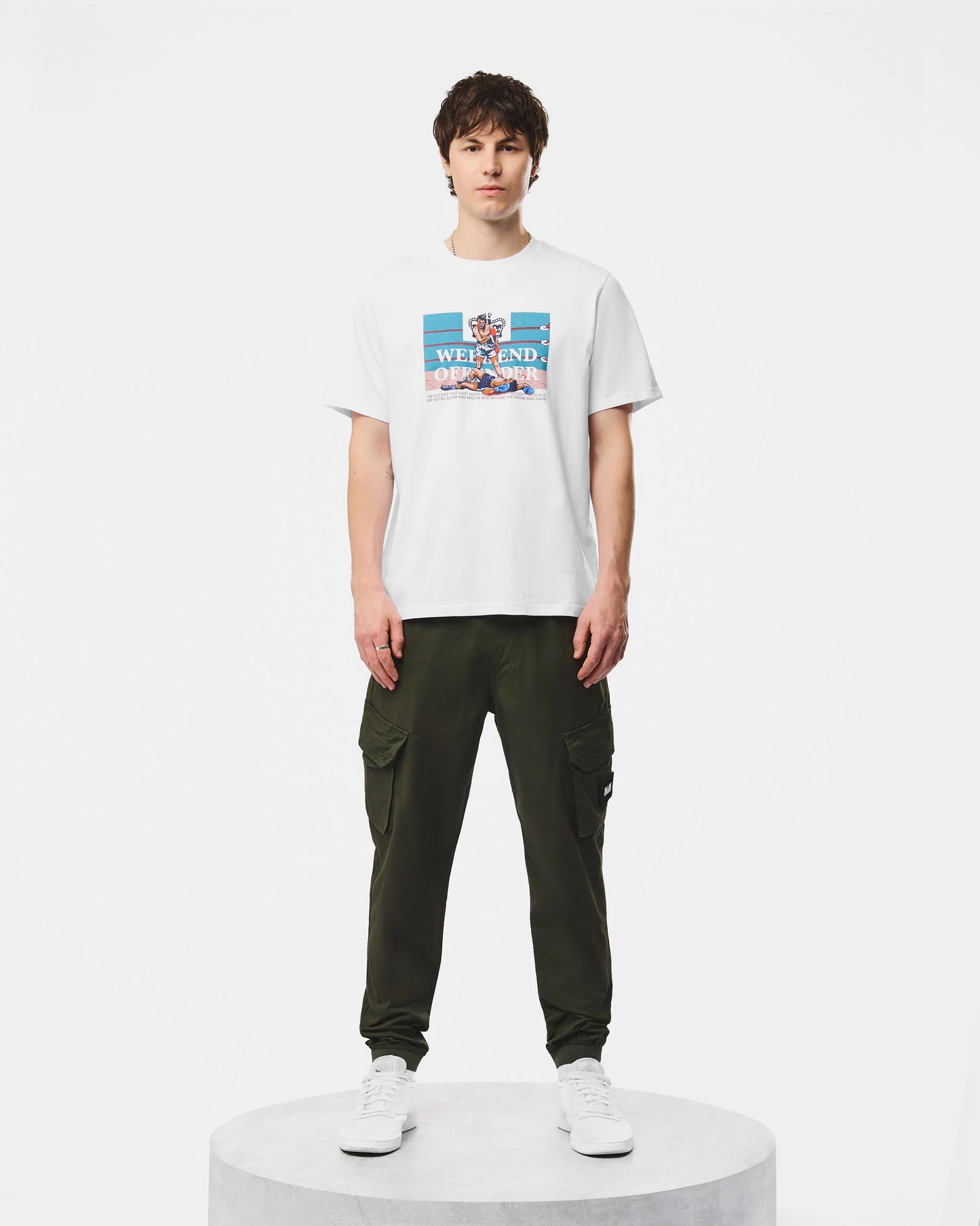 Summus Grafik-T-Shirt Weiß (S-XXL)